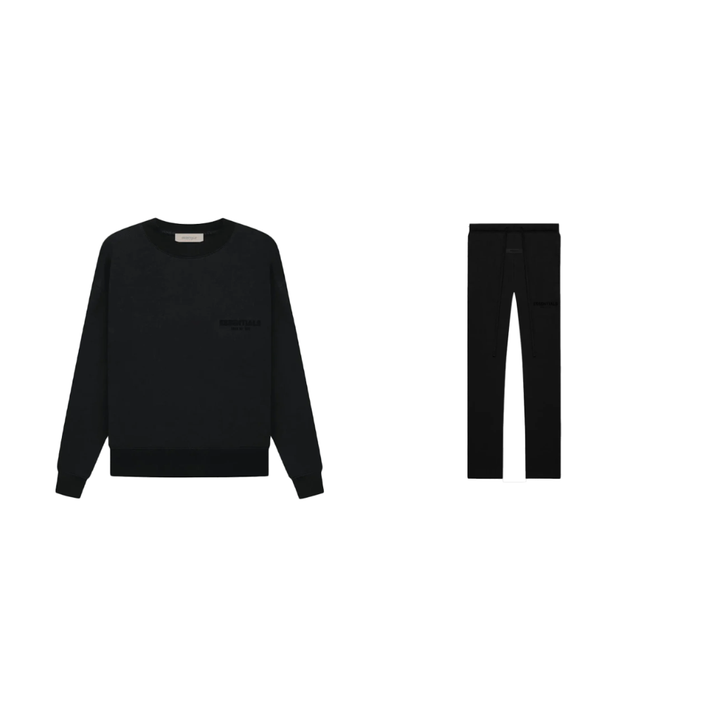 pikastore.cz - Fear of God Essentials Crewneck S22 Black Limo + S22 Relaxed Sweatpants Black SET-Bundle-pikastore.cz-pikastore.cz