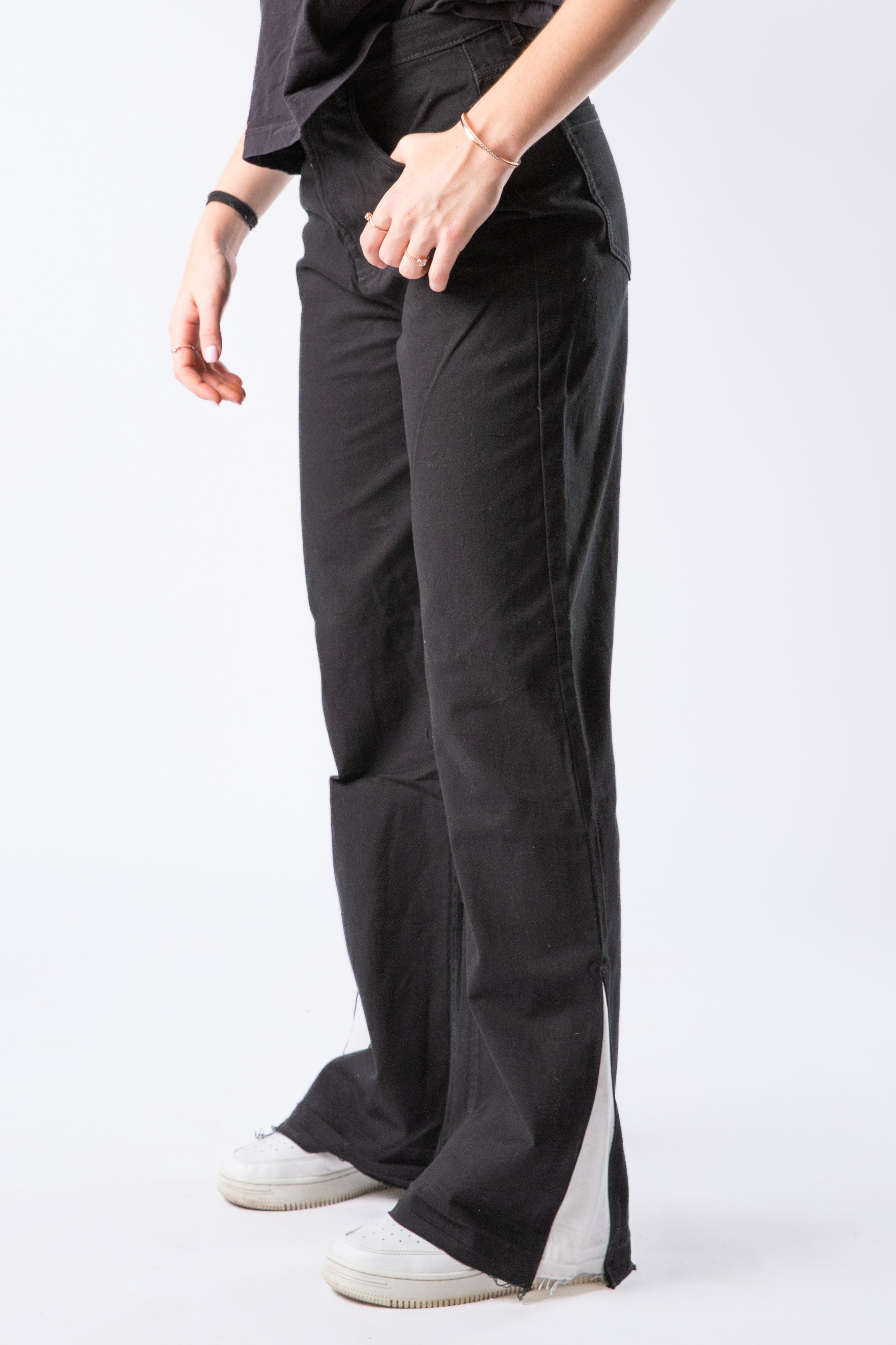 Custom Basic Flared Jeans Women's-Kalhoty-Custompantsprg-pikastore.cz