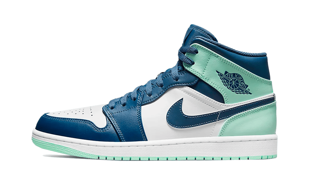 Nike Air Jordan 1 Mid Mystic Navy Mint Foam-sneakers-Air Jordan-pikastore.cz