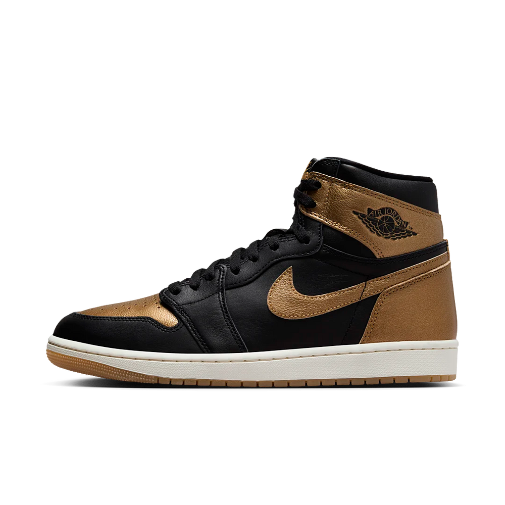 Nike Air Jordan 1 Retro High OG Black Gold-Air Jordan-pikastore.cz