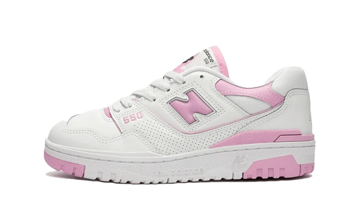 New Balance 550 White Bubblegum Pink (Women's)-sneakers-New Balance-pikastore.cz