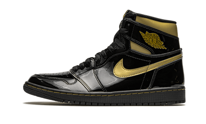 Nike Air Jordan 1 Retro High OG Black Metallic Gold-Air Jordan-pikastore.cz