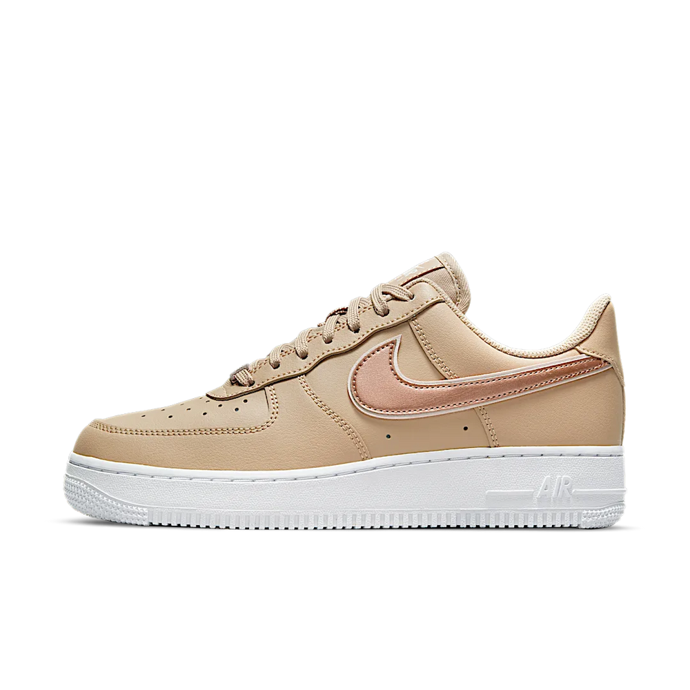 Nike Wmns Air Force 1 07 Essential Hemp Metallic Rose Gold-Nike-pikastore.cz