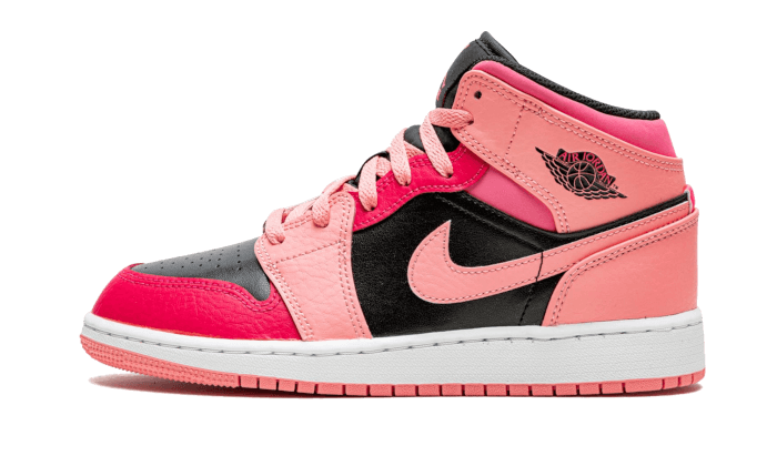 Nike Air Jordan 1 Mid GS Coral Chalk-Air Jordan-pikastore.cz