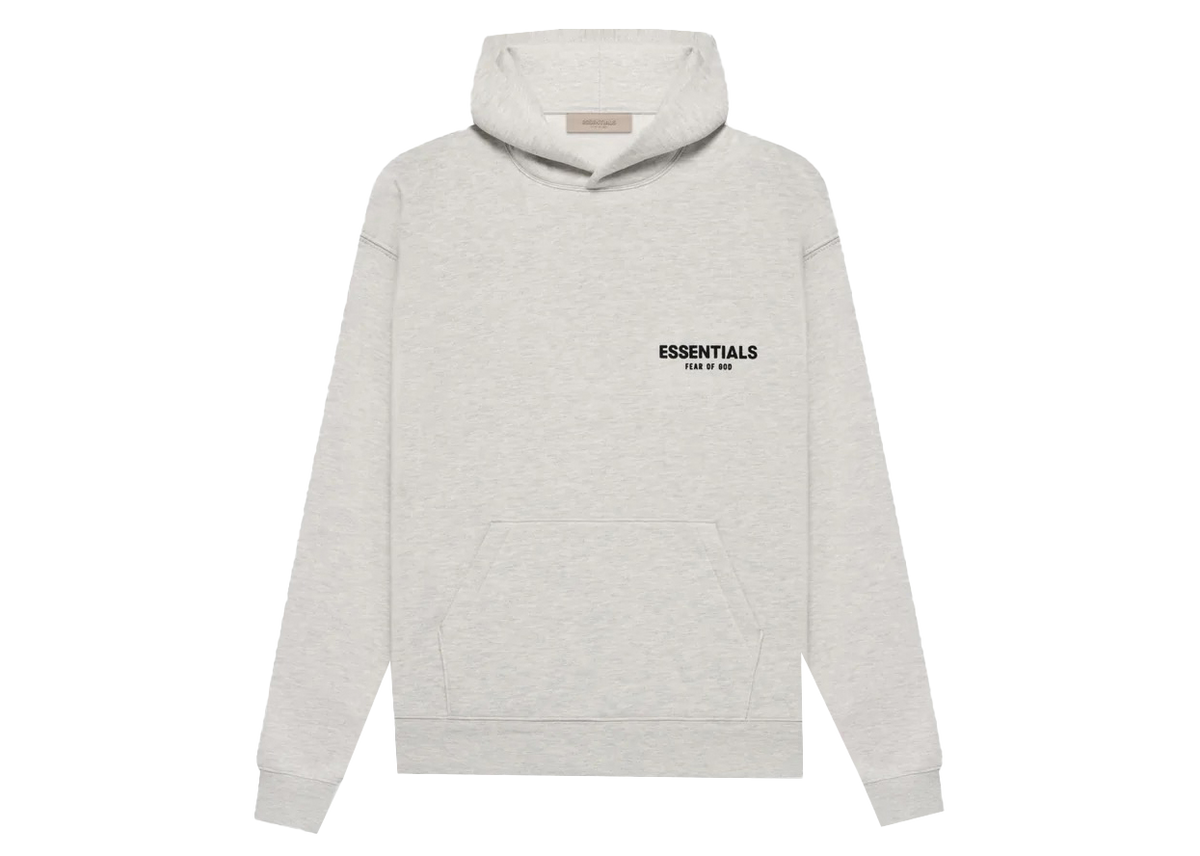 Fear of God Essentials S22 Hoodie Light Oatmeal - PIKASTORE-Fear of God-pikastore.cz