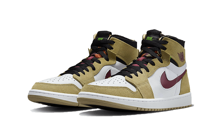 Nike Air Jordan 1 Zoom Comfort Neutral Olive Cherrywood-Air Jordan-pikastore.cz
