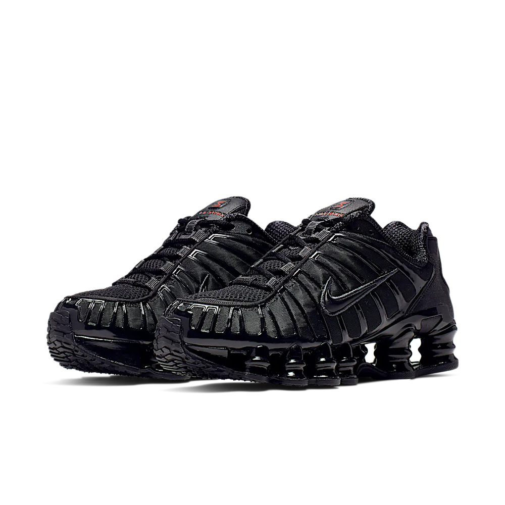 Nike Shox TL Black Max Orange (Women's)-sneakers-Nike-pikastore.cz