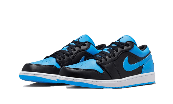 Nike Air Jordan 1 Low Black University Blue-sneakers-Air Jordan-pikastore.cz