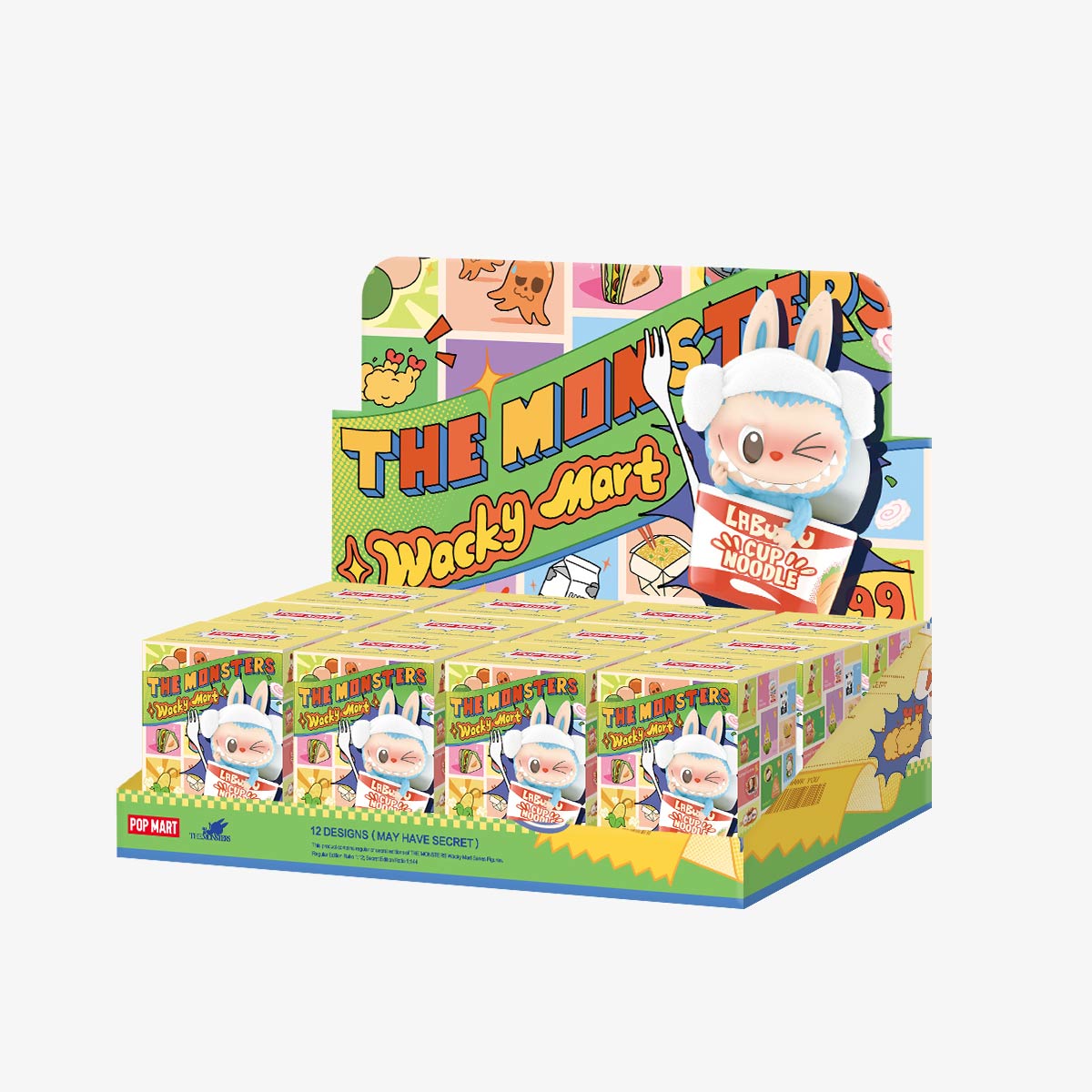 Labubu Pop Mart The Monsters Wacky Mart Series Figure Sealed Case (12 Blind Box)-Labubu-pikastore.cz