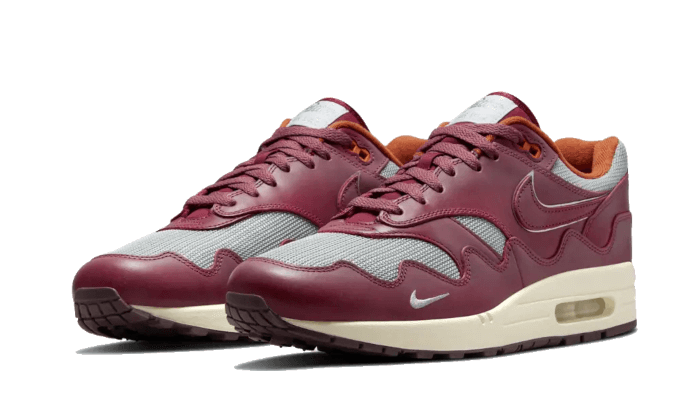 Nike Air Max 1 Patta Waves Rush Maroon (with Bracelet)-sneakers-Nike-pikastore.cz