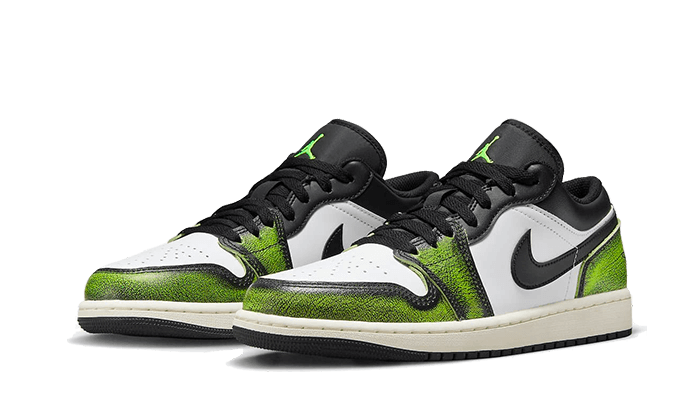 Nike Air Jordan 1 Low SE GS Wear-Away - Electric Green-Air Jordan-pikastore.cz