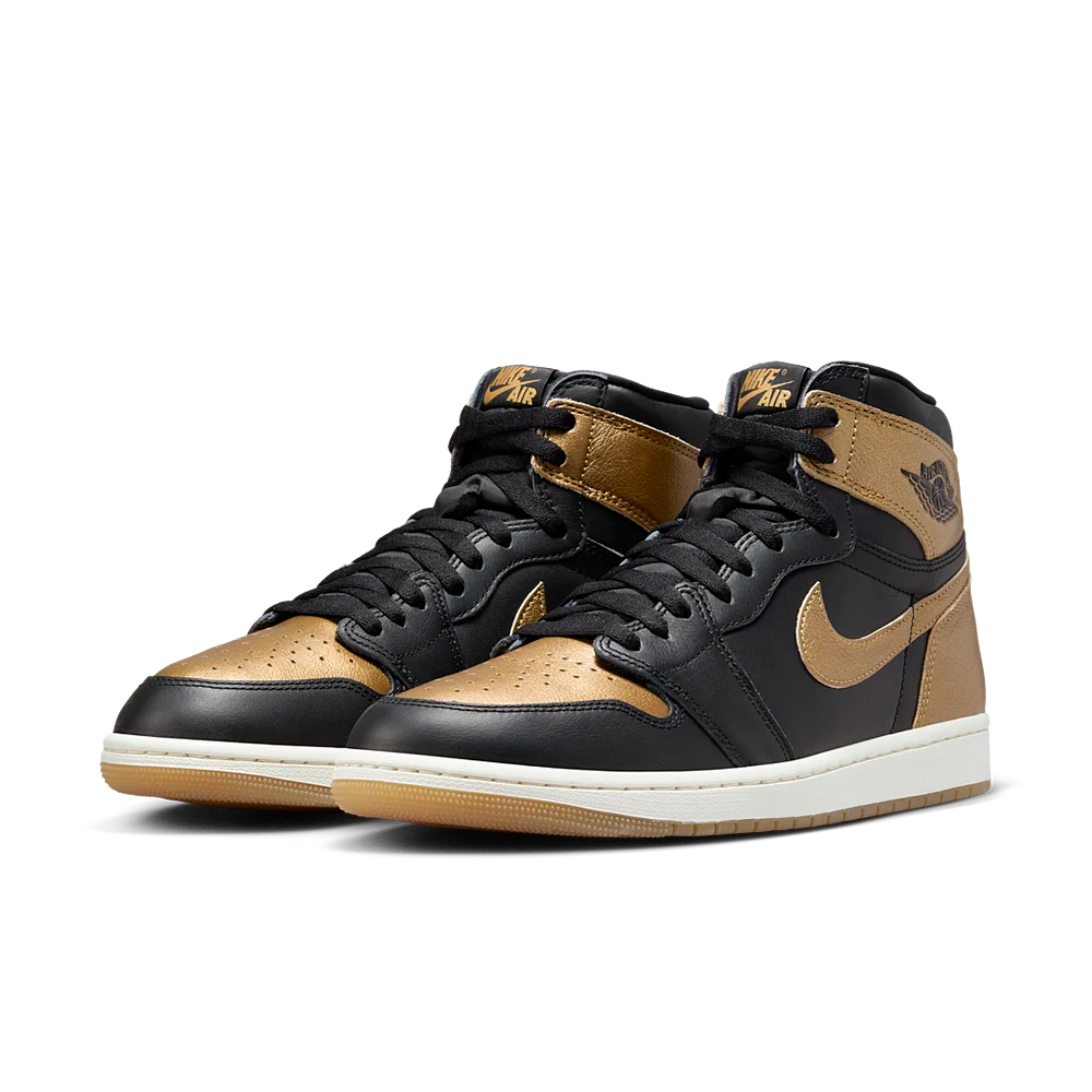 Nike Air Jordan 1 Retro High OG Black Gold-Air Jordan-pikastore.cz
