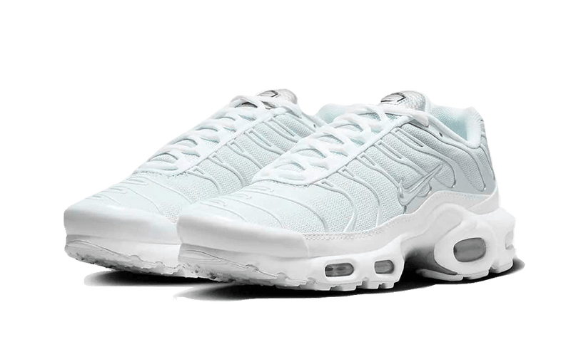 Nike Air Max Plus White Metallic Silver (Women's)-sneakers-Nike-pikastore.cz