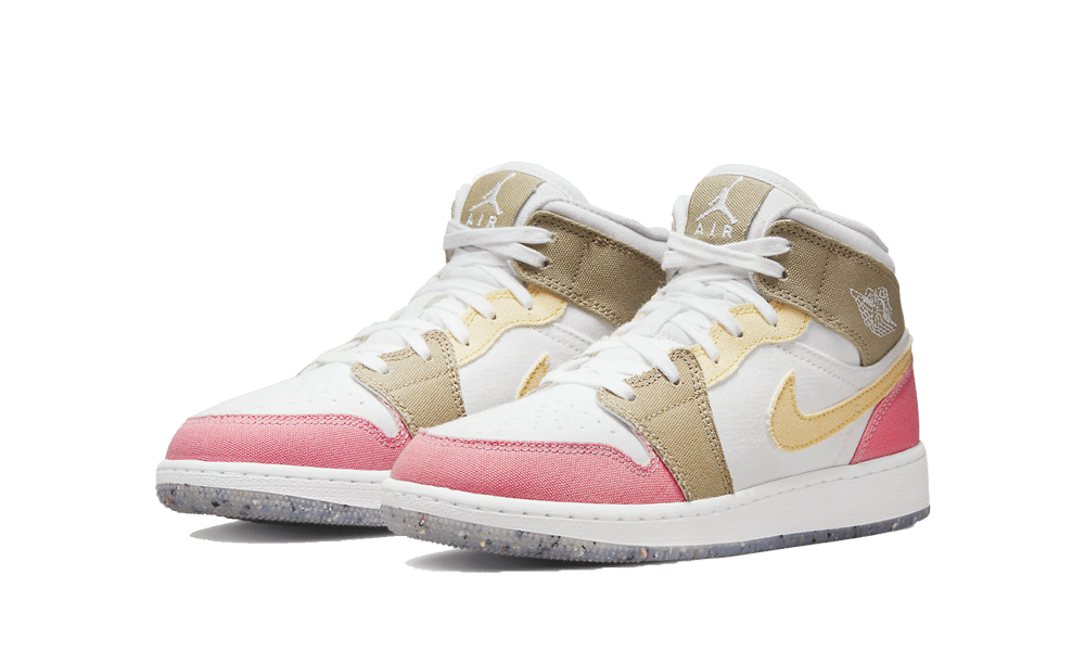 Nike Air Jordan 1 Mid SE GS Pastel Grind-Air Jordan-pikastore.cz