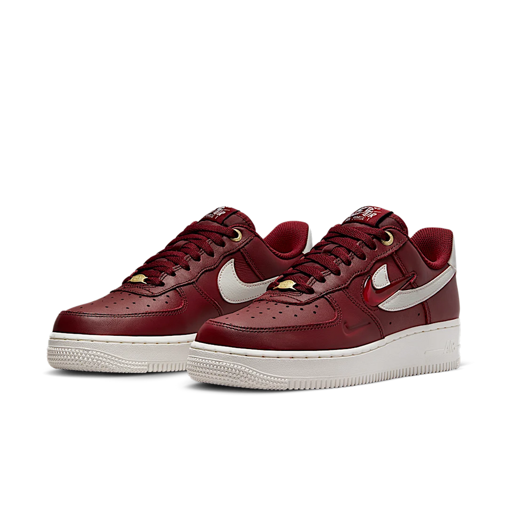 Nike Air Force 1 Low '07 Premium History Of Logos Team Red (Women's)-sneakers-Nike-pikastore.cz