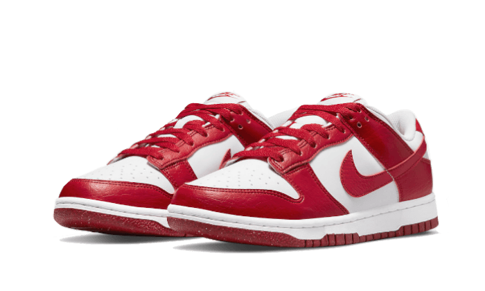 Nike Dunk Low Next Nature White Gym Red (Women's)-sneakers-Nike-pikastore.cz