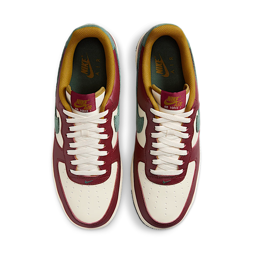 Nike Air Force 1 07 LV8 Dark Team Red Vintage Green-Nike-pikastore.cz