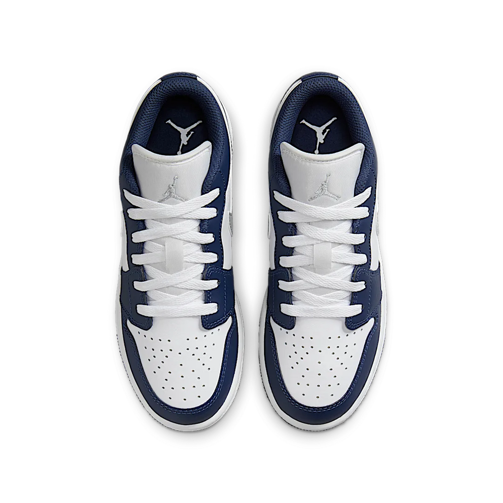 Nike Air Jordan 1 Low GS Midnight Navy Wolf Grey-Air Jordan-pikastore.cz