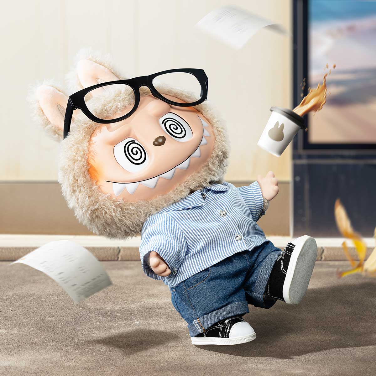 Labubu Pop Mart The Monsters Flip With Me Vinyl Plush Doll-Labubu-pikastore.cz