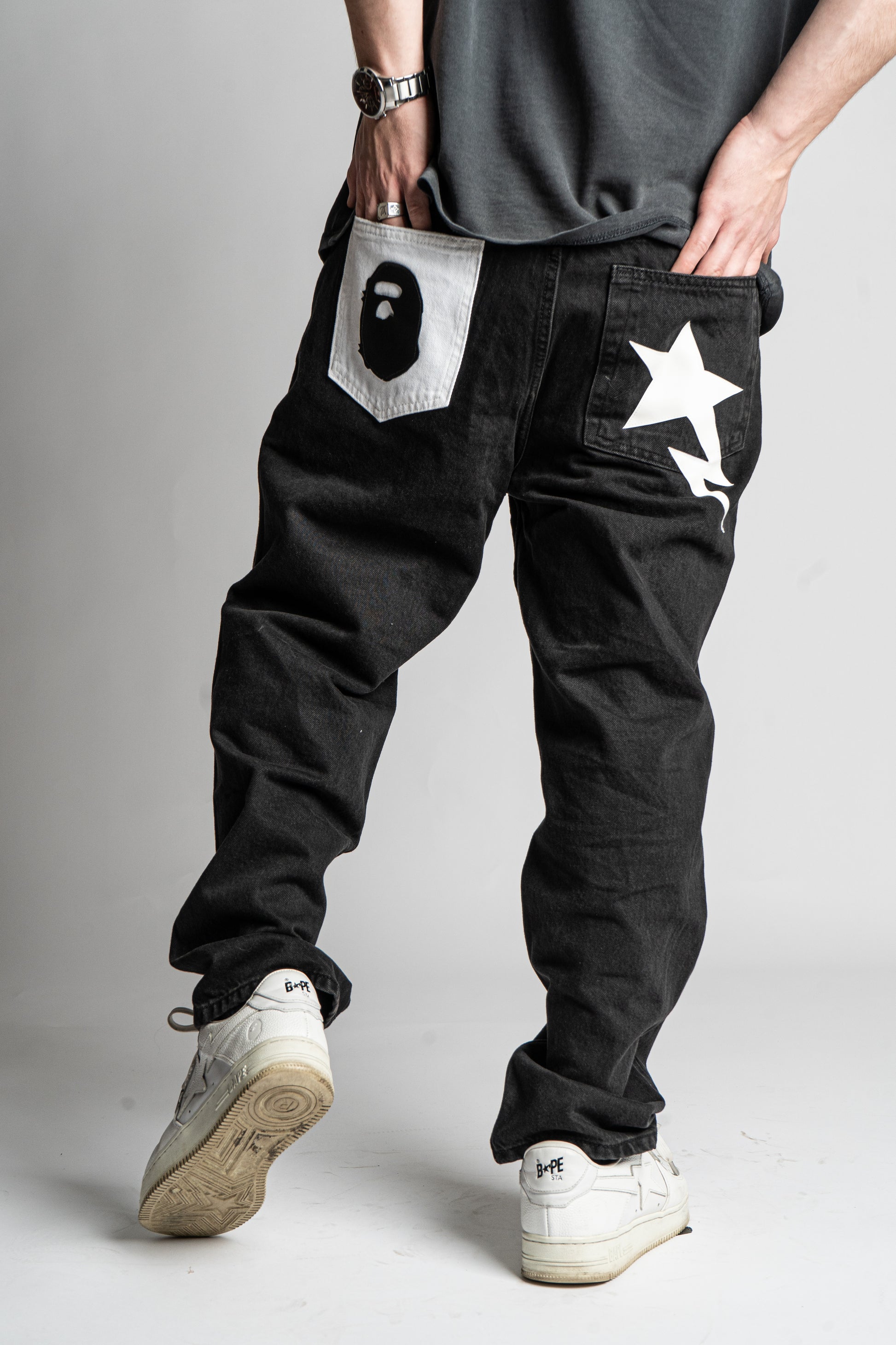 Custom Star v2 Baggy Jeans-Kalhoty-Custompantsprg-pikastore.cz