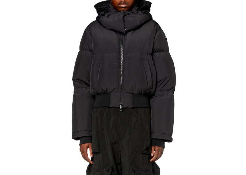 Diesel W-Peyt-Short Jacket, Black