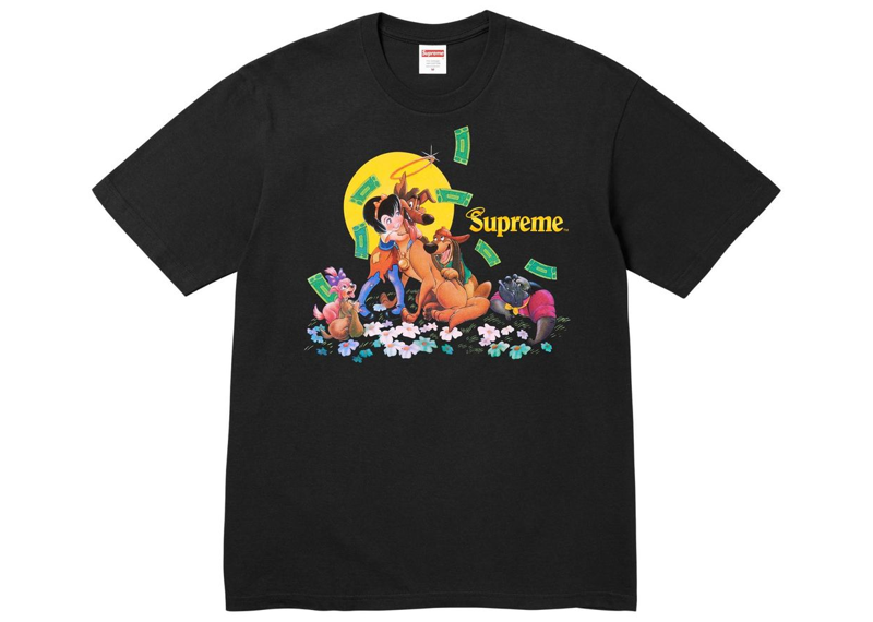 Supreme All Dogs Go To Heaven Tee Black-Supreme-pikastore.cz