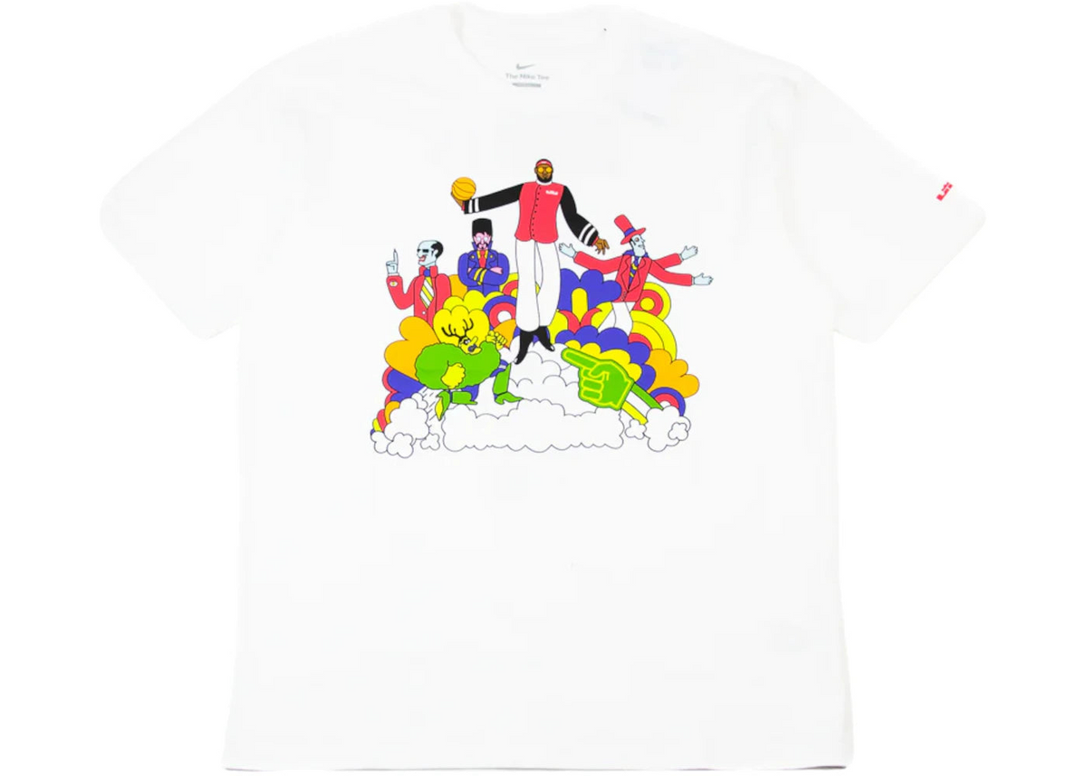 Nike LeBron James Heat Wave T-shirt White – t-shirt