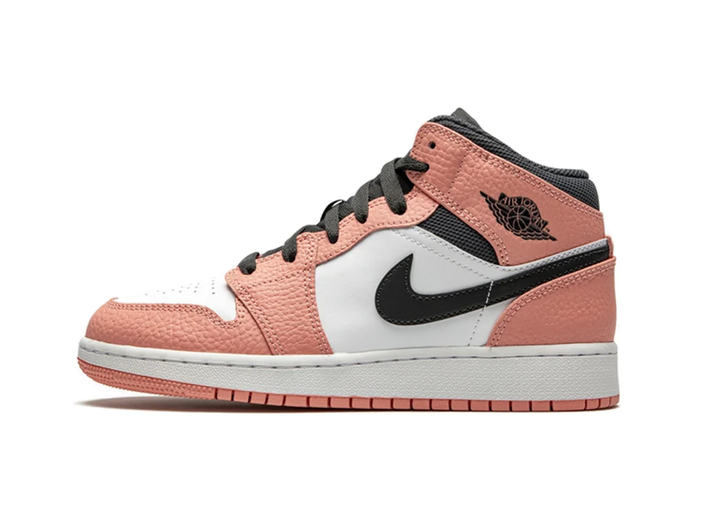 Nike Jordan 1 Mid Pink Quartz (GS)-sneakers-Air Jordan-pikastore.cz
