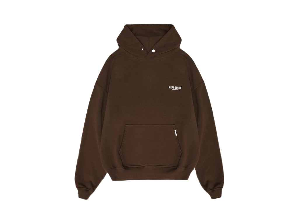 Represent Owners Club Hoodie Brown-Represent-pikastore.cz