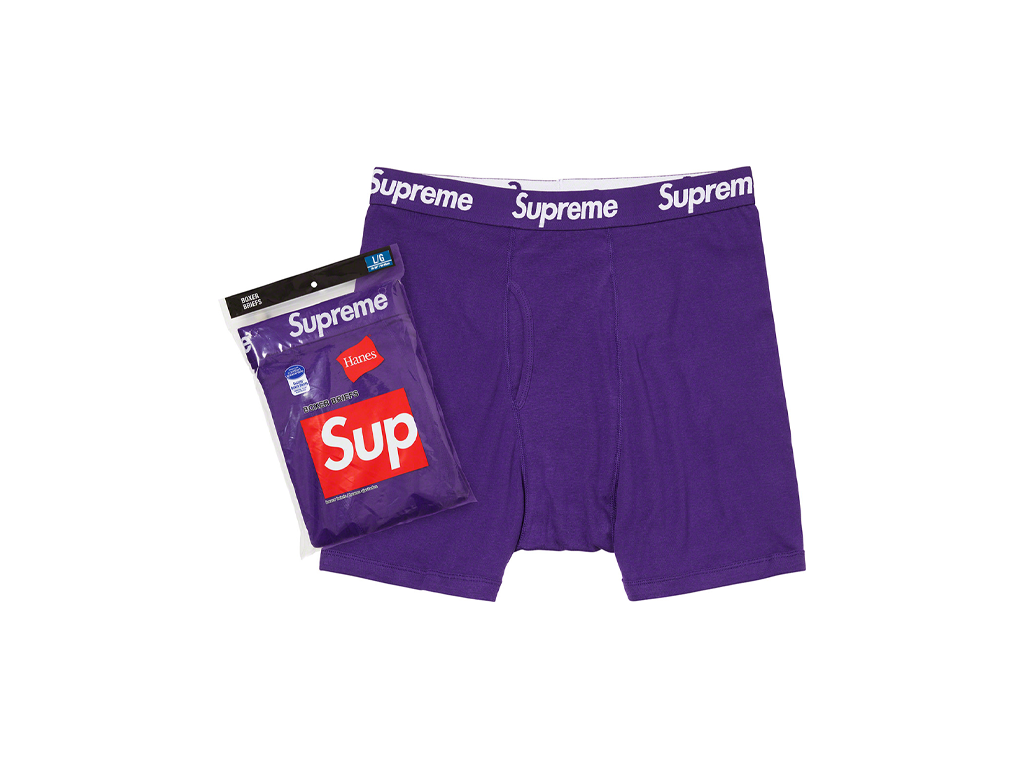 Supreme Boxers Purple 1ks-Supreme-pikastore.cz