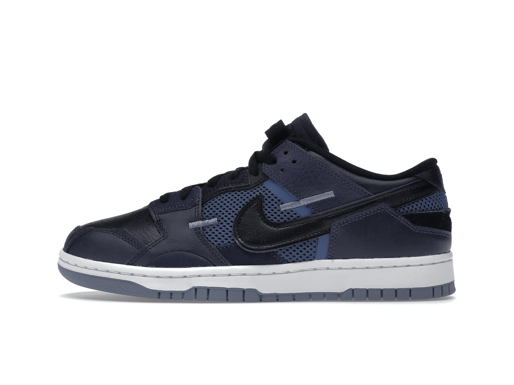 Nike Dunk Low Scrap Black Navy-sneakers-Nike-pikastore.cz