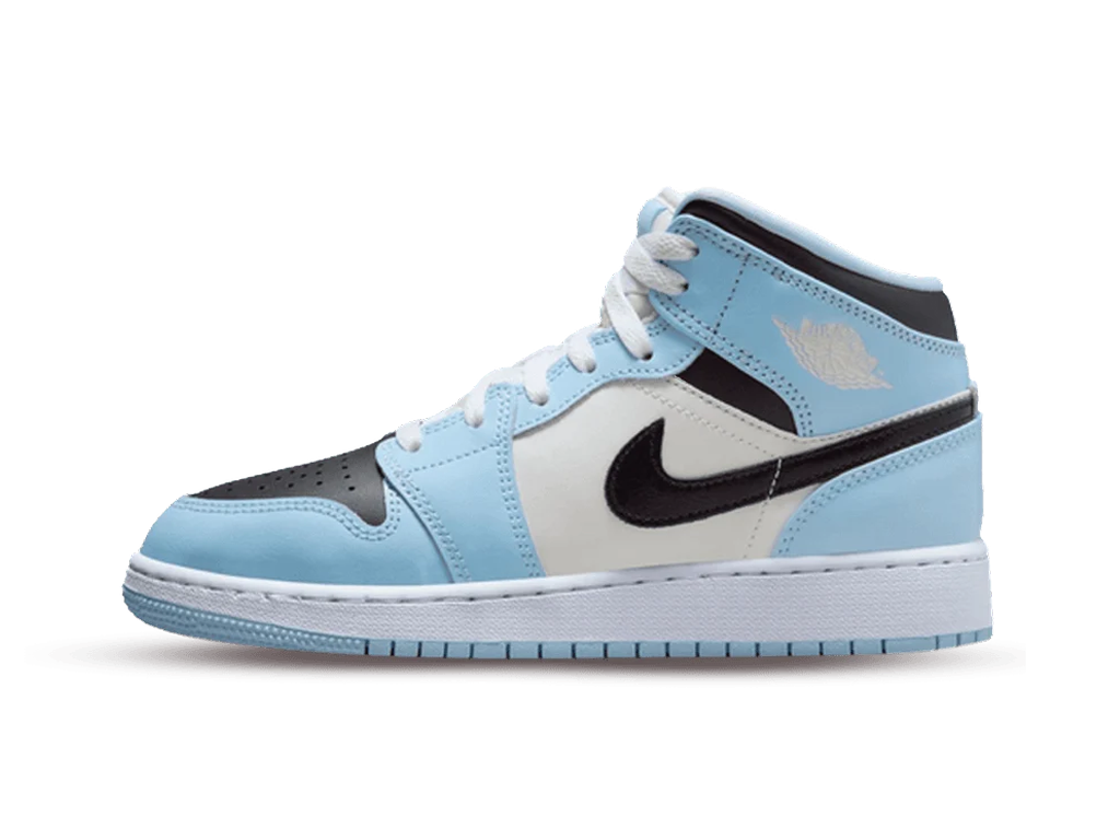 Nike Jordan 1 Mid Ice Blue (2022) (GS)-sneakers-Air Jordan-pikastore.cz
