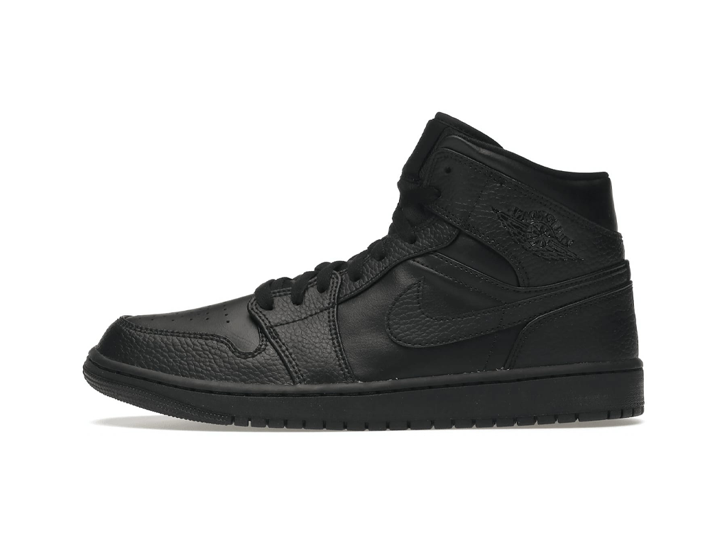 Nike Jordan 1 Mid Triple Black (2022)-sneakers-Air Jordan-pikastore.cz