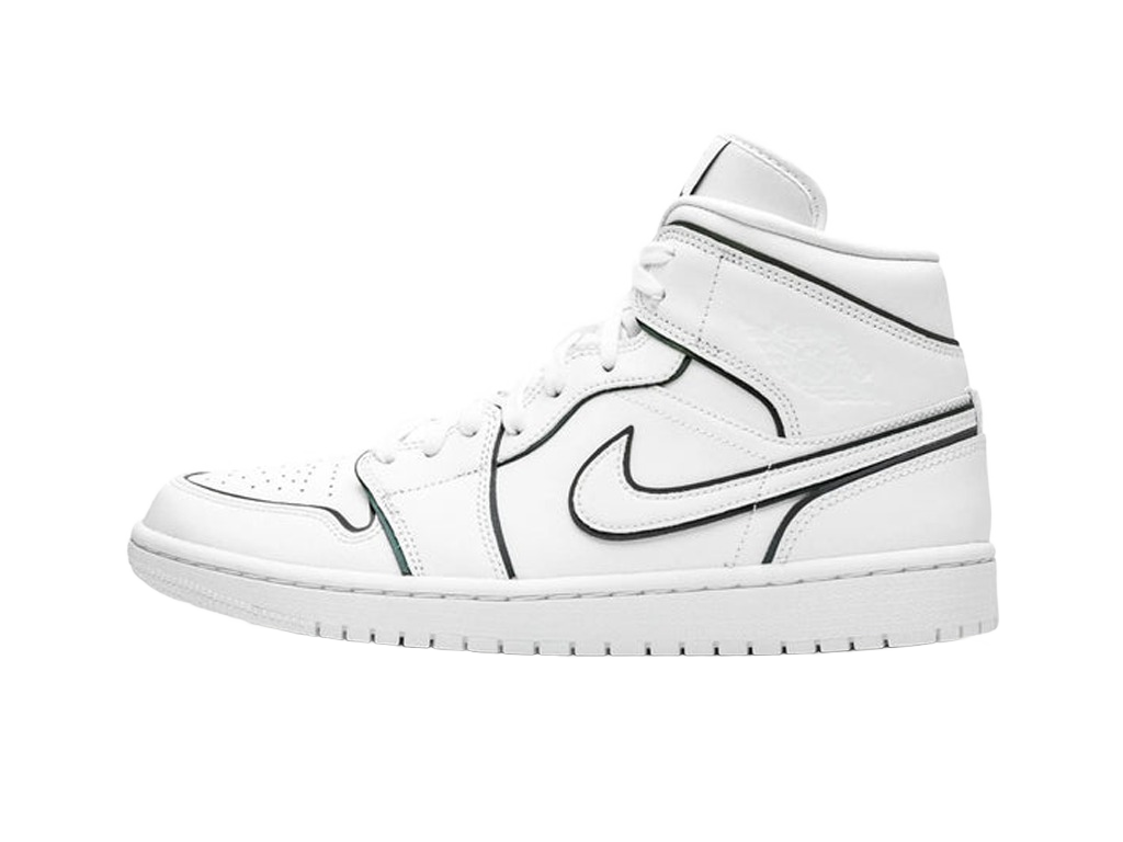 Nike Air Jordan 1 Mid Iridescent Reflective White (Women's)-sneakers-Air Jordan-pikastore.cz