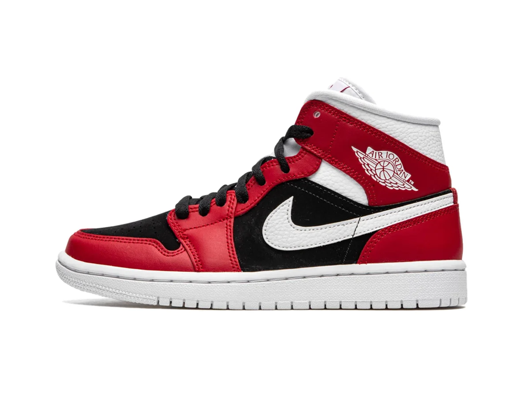 Nike Jordan 1 Mid Gym Red Black (Women's)-sneakers-Air Jordan-pikastore.cz