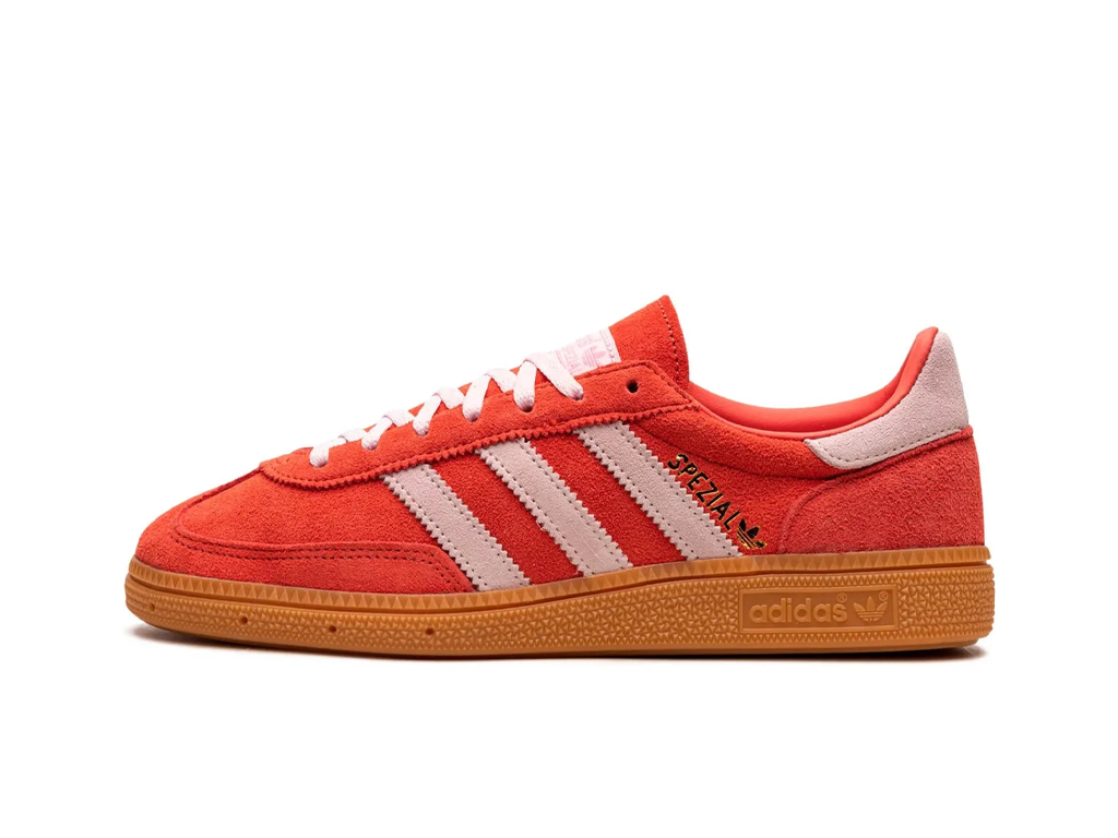 Adidas Handball Spezial Bright Red Clear Pink (Women's)-sneakers-Adidas-pikastore.cz