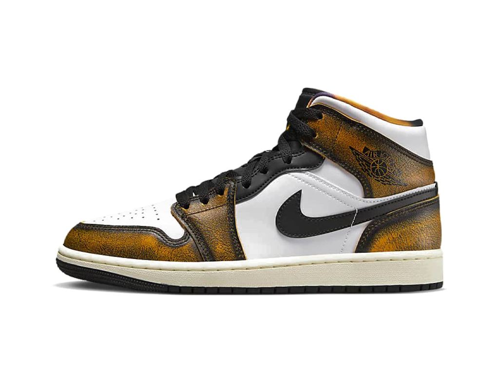 Nike Jordan 1 Mid SE Orange Wear Away-sneakers-Air Jordan-pikastore.cz