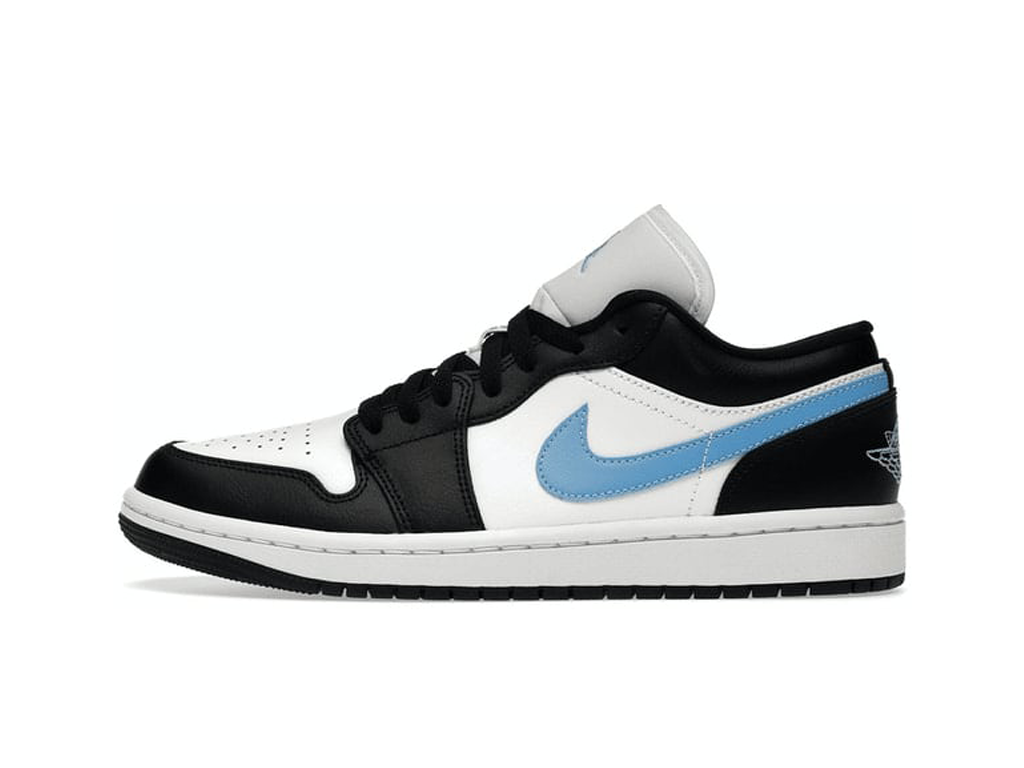 Nike Jordan 1 Low Black University Blue White (Women's)-sneakers-Air Jordan-pikastore.cz