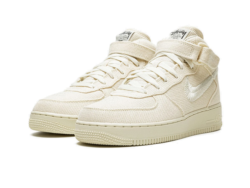 Nike Air Force 1 Mid Stussy Fossil-sneakers-Nike-pikastore.cz