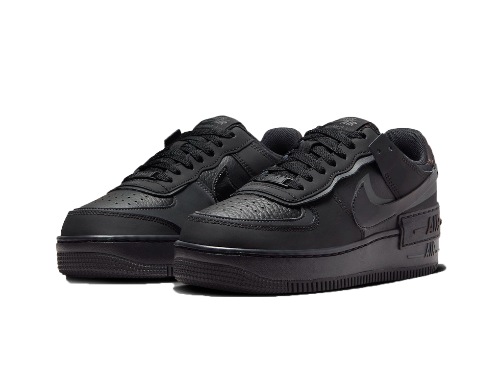 Nike Wmns Air Force 1 Shadow Triple Black-Nike-pikastore.cz
