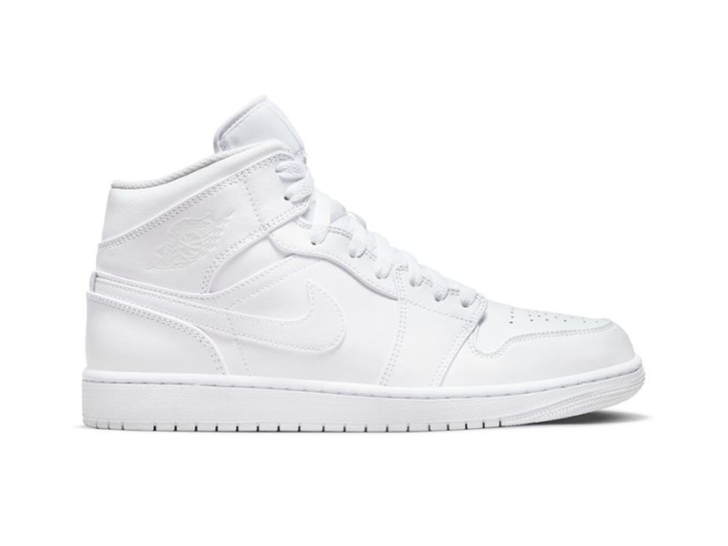 Nike Jordan 1 Mid Triple White (2022/2023)-sneakers-Air Jordan-pikastore.cz