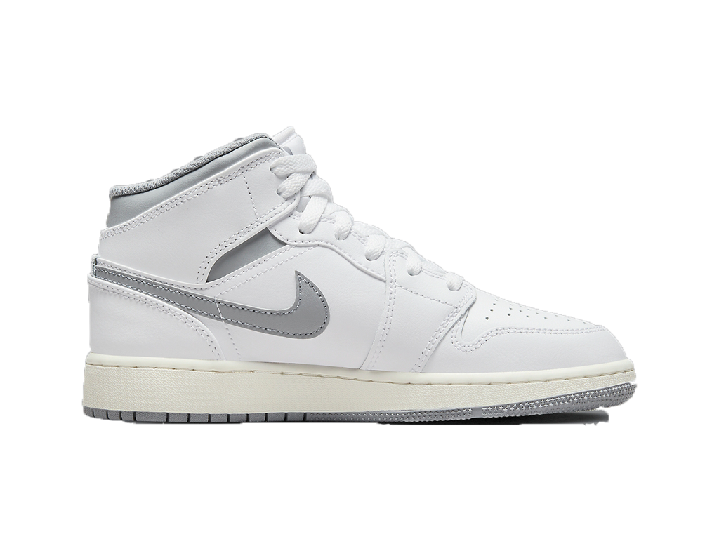 Nike Air Jordan 1 Mid Neutral Grey-sneakers-Air Jordan-pikastore.cz