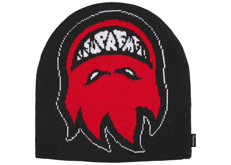 Supreme x Spitfire Beanie Black