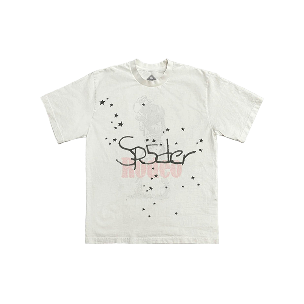 Sp5der Travis Scott Cactus Jack x Days Before Rodeo II Tee White-Clothing-Sp5der-pikastore.cz