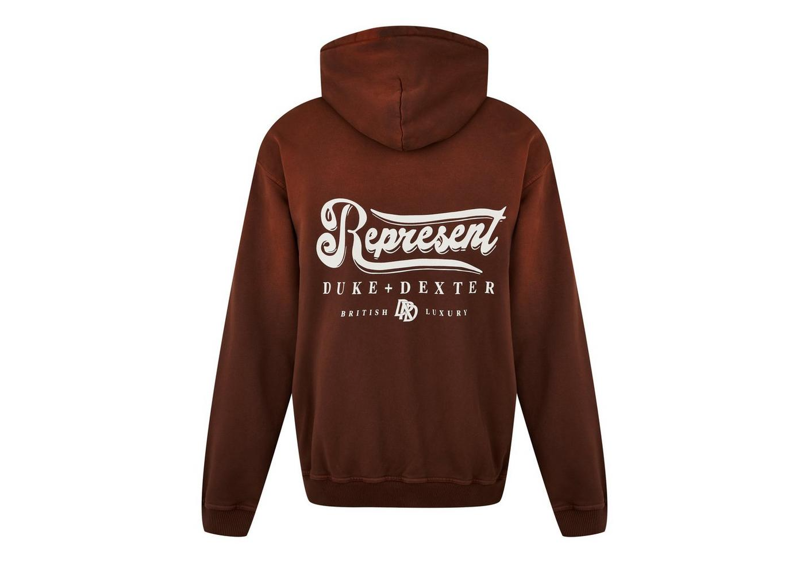 Represent X Duke Dexter British Luxury Hoodie - Rust-Represent-pikastore.cz