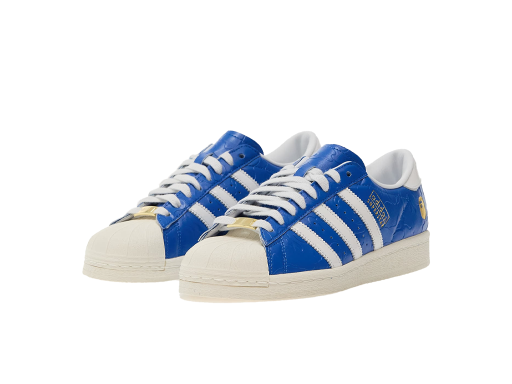 Adidas A Bathing Ape x Superstar Vintage Blue White-Adidas-pikastore.cz
