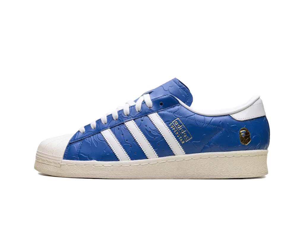 Adidas A Bathing Ape x Superstar Vintage Blue White-Adidas-pikastore.cz
