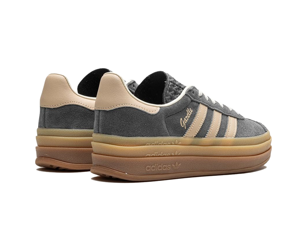 Adidas Gazelle Bold Grey Magic Beige Gum (Women's)-sneakers-Adidas-pikastore.cz