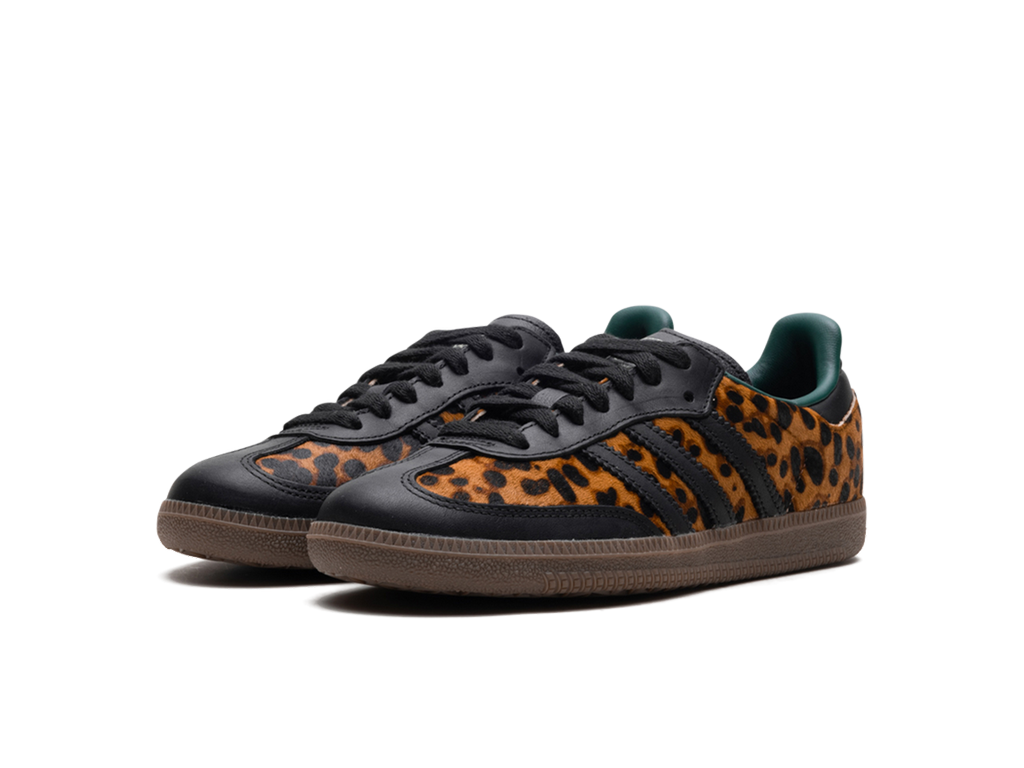 Adidas Samba OG Black Green Leopard-Adidas-pikastore.cz