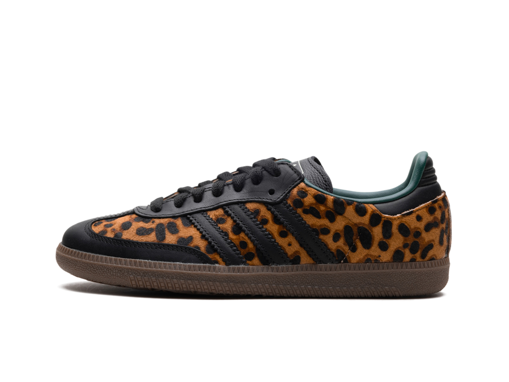 Adidas Samba OG Black Green Leopard-Adidas-pikastore.cz